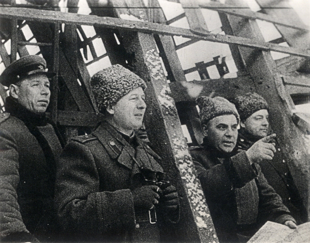Szovjet katonák Budapest ostromakor, 1945. BTM Kiscelli Múzeum Fényképgyűjtemény 